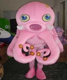 2019 Discount factory sale EVA Material Pink fish Mascot Costumes Cartoon Apparel Birthday party Masquerade