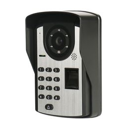 ENNIO 815FD11 7 inch TFT Colour Video Door Phone Intercom Doorbell Keypad Home Security Camera Monitor Night Vision System - Indoor+Outdoor U