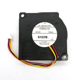 Original C-E03C-02 DC12V 180mA for EPSON Projector cooling fan