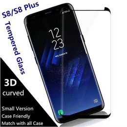 Case Friendly 3D Curved Film Tempered Glass For Samsung Galaxy S20 Ultra S10 PLUS S10e NOTE10 PLUS S8 S9 Plus NOTE8 note9 Screen Protector