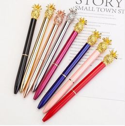 Ballpoint Pen New Strange Stationery Gift Pen pineapple shape Optional NEW Student Stationery Office Material School Supplies GB19