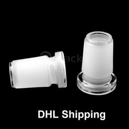 DHL!!! Glass Converter Adapters Female 10mm To Male 14mm, Female 14mm To Male 18mm Mini Glass Adapter For Oil Rigs Glass Water Bongs