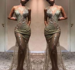 2019 Cheap Long Evening Dress Elegant Arabic Dubai Mermaid One Shoulder Holiday Women Wear Formal Party Prom Gown Custom Made Plus Size