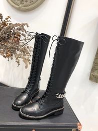 Classic European Style woman Shoes, Ladies'Shoes, high Boots, sexy boots Stitching low heel real leather sexy boots ,sliver chian shibazi