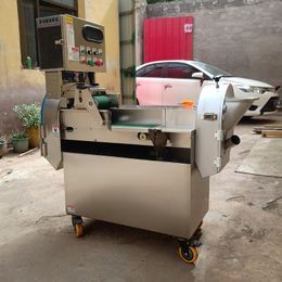 cabbage grinder Canada - Stainless Steel Vegetable Cutting Machine Cutter Slicer Cabbage Chilli Leek Scallion Celery Scallion Cutting Grinder Machine for sale