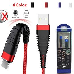 Type-C/ Micro Mermaid Cables 1M/3FT USB Fast Charging Data Cable for Samsung S10 S10PLUS NOTE9 S8 Huawei mate 20 Xiaomi Best quality