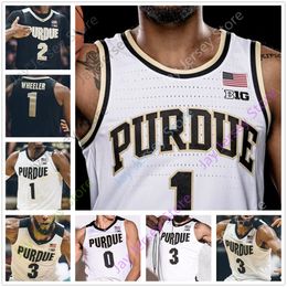 Custom Purdue Basketball Jersey College 11 Isaiah Thompson 2 Joe Barry Carroll 14 Landry 13 Glenn Robinson 12 Evan Boudreaux