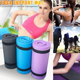 60x25x1.5cm Thick Yoga Pad Non-slip Foam Yoga Knee Pads Fitness Crossfit Pilates Mat Work Out Mattress Cushion Gym Equipment#P30