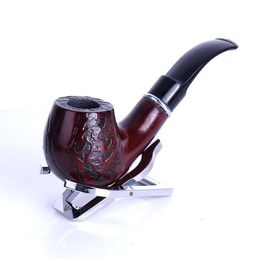 New-style listed manufacturers direct sales of high-quality solid wood pipe hand-carved pipe, pipe, tobacco pipe wholesale