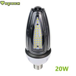 Topoch UL LED Bulb Corn Light E27 10W 20W 120LM/W Halogen CFL HID Replacement 100-277V for Post Acorn Path Lighting Fixture