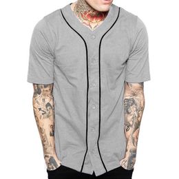 T-shirt da uomo di moda estiva, camicia a maniche corte, semplice patchwork a righe, taglia grande
