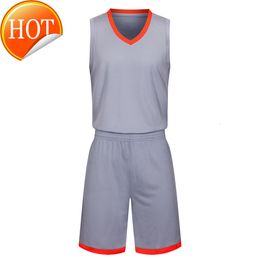 2019 New Blank Basketball jerseys printed logo Mens size S-XXL cheap price fast shipping good quality Grey G002AA1