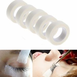 5pcs Isolation White Tape Cushion Eyelids Eyelash Extension Lint Free Grafting Eye Pads Under Patches Paper For False Lash Patch