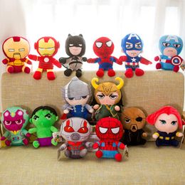 large stuffed superheroes