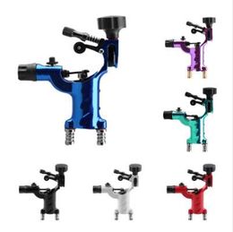 6 Colors Excellent Quality Dragonfly Rotary Tattoo Machine Professional Shader &Liner Assorted Tatoo Motor Gun Beauty Wholesale