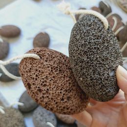 Natural Exfoliator Foot Stone Dead Skin Remover Pumice Stone Feet Care Foot SPA Natural Volcano Foot Massager Stone Pedicure Tool LX2290