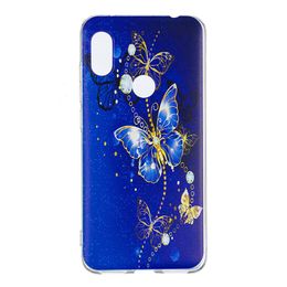 Butterfly Pattern Soft TPU Case for Xiaomi Redmi Note 6 Pro