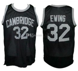 Patrick Ewing #32 Cambridge High School Retro Jersey Basketball Jersey Mens Ed Custom Number Name Jerseys