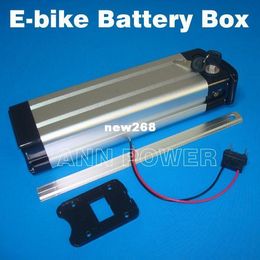 Freeshipping E-bike battery case 48v battery box With free 18650 cell holder and nickel strip New 100% Wholesale and retail