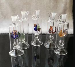 Multi-pattern hookah glass bongs accessories do not contain electronics   , Colourful Pipe Smoking Curved Glass Pipes Oil Burner Pipes Water