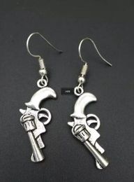 Pistol / Handcuffs / Bullet / Cowboy Boots Cowboy Hat Earrings Alloy Girl Earrings Women Earrings Unique Creativity Jewelry A584