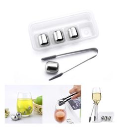 Original Xiaomi Youpin Circle Joy 4Pcs/set Ice Cubes 304 Stainless Steel Reusable Chilling Cool Ice Mould For Whiskey Wine CYX-C7 3012336