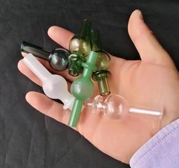 Mouthpiece bongs accessories , Unique Oil Burner Glass Bongs Pipes Water Pipes Glass Pipe Oil Rigs Smoking with Dropper