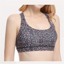 LU-2326 Women Yoga Vest Girls Running Bra Ladies Casual Yoga Outfits Adult Sportswear Exercise Fitness Wear