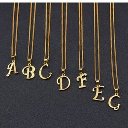 Wholesale-fashion luxury designer gold plated copper sparkling diamond zircon Letters short choker pendant necklace for women men