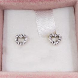 Studs Fits European Authentic 925 Sterling Silver Pandora Style Studs Jewellery Andy Jewel 290528CZ