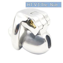 Chastity Devices HT V3 316 Stainless Steel Male Chastity Device with Swollen Knot A843