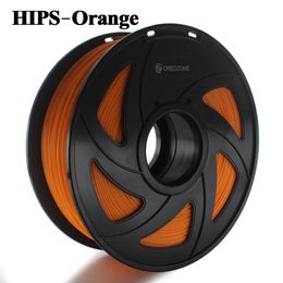 Freeshipping Premium Quality HIPS Filament HIPS Plastic for 3D Printer 1. 75mm 1KS Spool 3D Plastic Orange Color