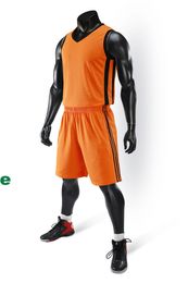 2019 New Blank Basketball jerseys printed logo Mens size S-XXL cheap price fast shipping good quality A006 Orange OG0012r