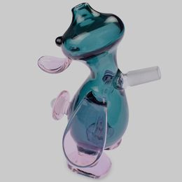 Glass Smoking Pipes Animal Heady Use For Dry Herbs Thickness Tabacco Accessories