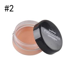 Popfeel Brand Facial Full Cover Concealer 5 Colors Long-lasting Face Foundation Base Mini Makeup Concealer DHL