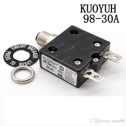 Circuit Breakers Taiwan KUOYUH 98 Series-30A Overcurrent Protector Overload Switch