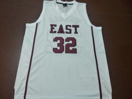 Custom Men Youth women Vintage EAST #32 WISEMAN basketball Jersey Size S-4XL or custom any name or number jersey