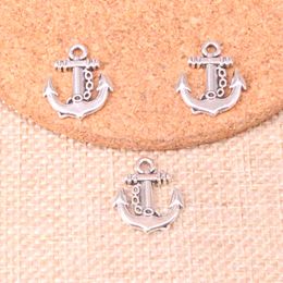 109pcs Charms double sided anchor sea 18*15mm Antique Making pendant fit,Vintage Tibetan Silver,DIY Handmade Jewellery