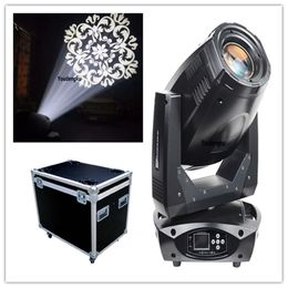 4pcs 300w led moving head light beam spot wash 3in1 movinghead hybrid concert beam lighting with flight case