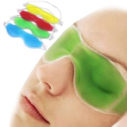 Ice Gel Eye Mask Summer Essential Sleeping Eye Masks Relieve Eye Fatigue Cool Patches for the Eyes Pads Remove Dark Circles