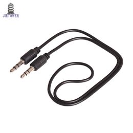 3.5mm 50CM Male to Male Audio Aux Plug 3-Ring Mini AV Cable 500pcs