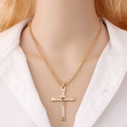 Jesus cross necklace wholesale fast and furious 8 pendant necklace cheap necklace personalized custom creative gift