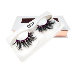 22-25mm Lashes 3D Mink cílios macios Cruelty-Free 3D reais 22 mm Lashes Mink cabelo Falso Cílios Extensão Glitter Shimmery 5D Mink Lashes