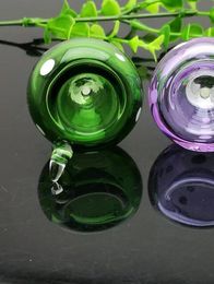 new 18mm male Coloured dot hook glass foam head Glass bongs Oil Burner Glass Water Pipes Oil Rigs Smoking Free shopping