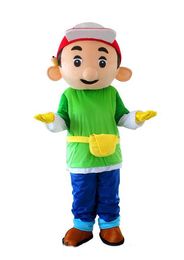 2019 High quality Handy Manny mascot costume for adults fancy party dress suit carnival costume