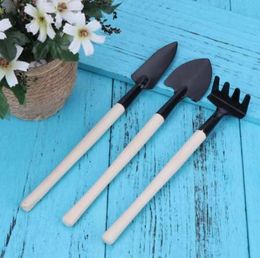 3pcs Mini Shovel Rake Garden Plant Tool Set Children Small Harrow Spade Shovel Gardening Tools Planting Tool