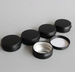 1/2 oz Aluminium Packing Bottles Tin Jars Screw Cap Round Storing Can Container Cosmetic Metal Tins Empty Containers 15ml Aluminums black gold pink