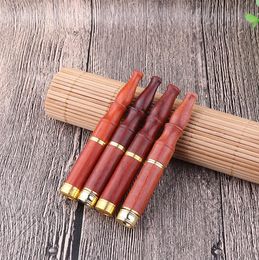 New Circulating Dual-Filtration Copper Head Pull Rod for Red Acid Branch Solid Wood Tobacco with Replaceable Core
