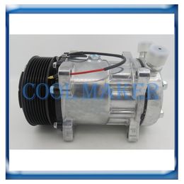 Universal 7H15 709 air conditioner pump 8126 compressor 8pk o-ring 12V/24V