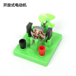 Open Motor Circuit Fun Small Motor Physics Electromagnetic Experiment Equipment Student Technology Production Lab Supplies